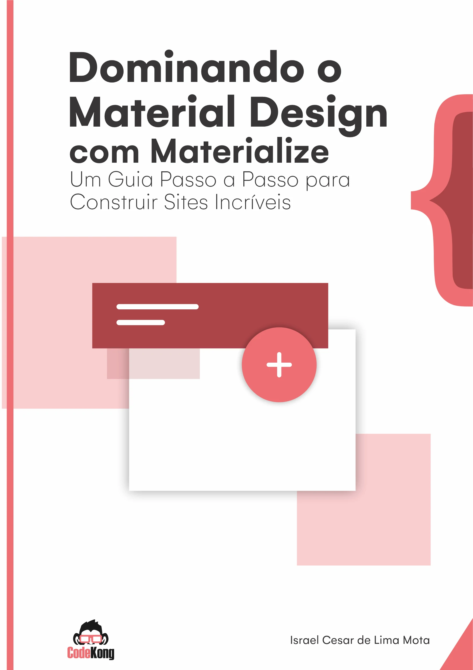 Capa: Dominando o Material Design com Materialize: Um Guia Passo a Passo para construir Sites Incríveis